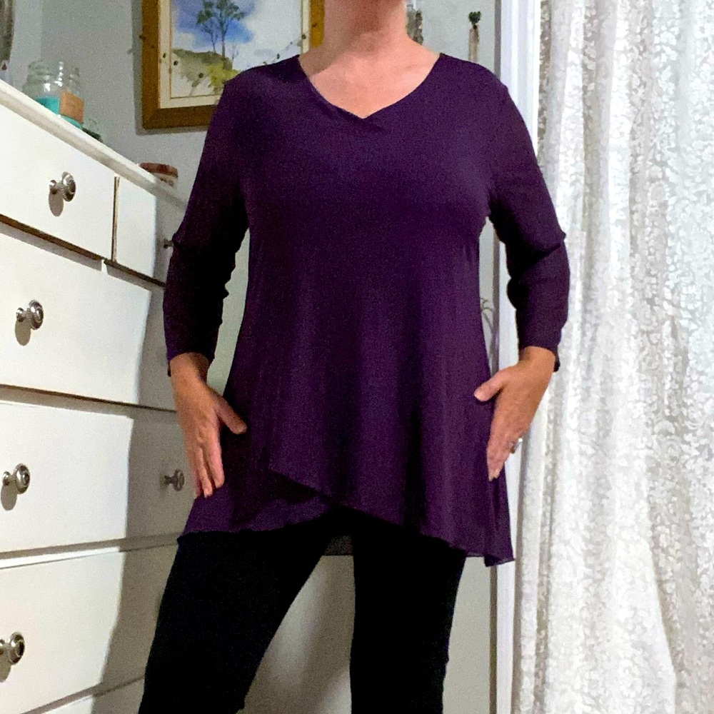 Beautiful purple tunic